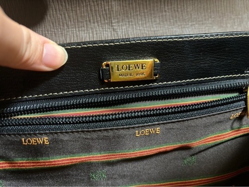 LOEWE レザー ショルダーバッグ 財布セット ベラスケス
