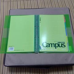 大変お得! KOKUYO Campusノート5冊＋ルーズリーフ型ノート2冊分(計7冊分)【未使用】　の画像