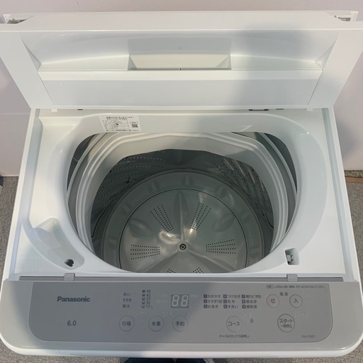 ⭐️Panasonic⭐️全自動電気洗濯機　2023年6kg　大阪市近郊配送無料 ⭐️Panasonic⭐️全自動電気洗濯機 2023年6kg 大阪市近郊配送無料