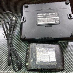 makita充電器・バッテリーの画像