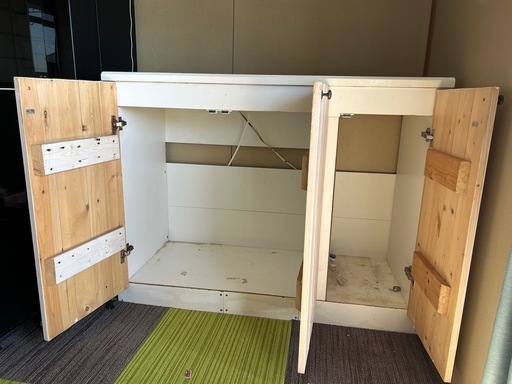 [値下げ]120cmガラス水槽と水槽台