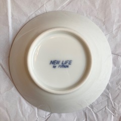 フラワーお皿ペア【未使用】の画像
