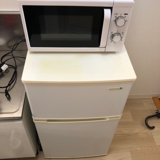 【男性限定】冷蔵庫、電子レンジ