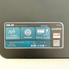 ノートパソコン　ASUSの画像