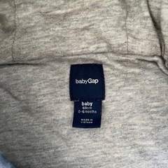 ギャップ  ジャンプスーツ ロンパース アウター ベビー 男の子用 60サイズ グレー GAP の画像