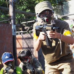 10歳以上戦、自衛隊とコラボ♪ − 兵庫県