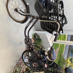 子供乗せ自転車 決まりました
