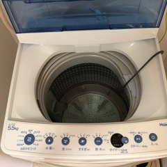 【男性限定】【値下げ】2019年製洗濯機（中古ですが問題ありません）の画像