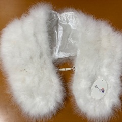 【新品同様・美品】ファー　ショール　成人式　振袖　