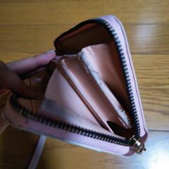財布 ピンク 長財布 の画像