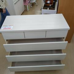 4段チェスト☆ホワイトウッド調、キズ少ない、衣類収納【浜村鹿野温泉ICから3分 買取本舗 宮本リサイクル 営業時間9～19時 定休日水曜のみ←連絡できませんm(_ _)m】の画像