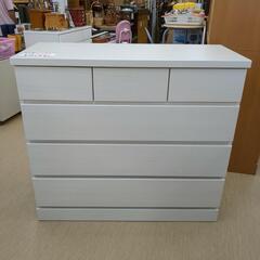 4段チェスト☆ホワイトウッド調、キズ少ない、衣類収納【浜村鹿野温泉ICから3分 買取本舗 宮本リサイクル 営業時間9～19時 定休日水曜のみ←連絡できませんm(_ _)m】の画像