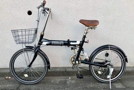OTOMO ARUN 20インチ  6段変速 折りたたみ自転車  リアサス　東京 OTOMO ARUN 20インチ 6段変速 折りたたみ自転車 リアサス 東京