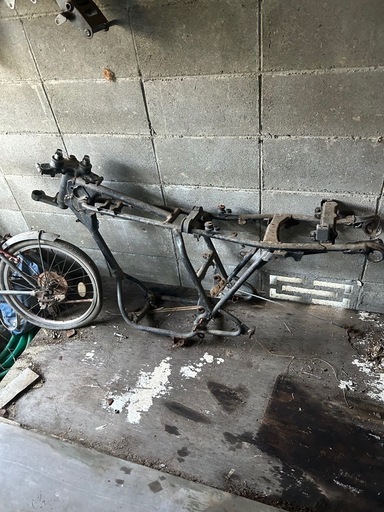 ＸＳ250ＳＰ　フレーム　訳あり