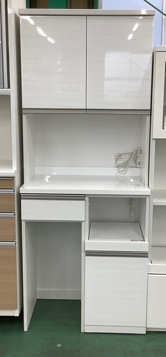 家具ならトレファク吉川店！！     ニトリ　レンジボード　リガーレ80