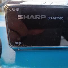ジャンク品SHARP AQUOS BDレコーダー・プレイヤーの画像