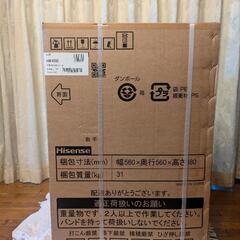 ハイセンス 全自動 洗濯機 5.5kg ホワイト HW-K55Eの画像