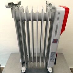 Hidamari マイコン式 オイルヒーター(リモコン欠品)  OHT-1556　畳用 8枚フィン☆札幌市白石区☆店頭お引き取り歓迎【自社配送は札幌市内限定】の画像