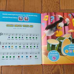 ミッキーマウスの英語ピアノ絵本集の画像