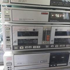 古いレコード、カセット、ラジオ、アンプです、委託出品の画像