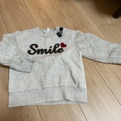 西松屋 厚毛のTシャツ3点セット 女の子 110cmの画像