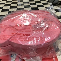 【リサイクルサービス八光】幅26cm　マイヤー　電子レンジ圧力鍋　2.3L　ピンクの画像