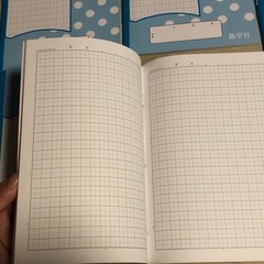 ［未使用］5ミリ方眼ノート×5冊セットの画像