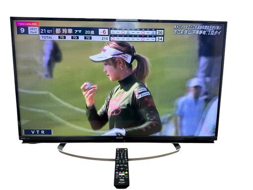 H-3　美品  SHARP AQUOS 液晶カラーテレビ 40V型 LC-40W5 動作確認済