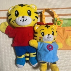 しまじろう　はなちゃん　パペット　抱っこひもセットの画像
