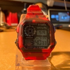 メンズミリタリースポーツウォッチ。