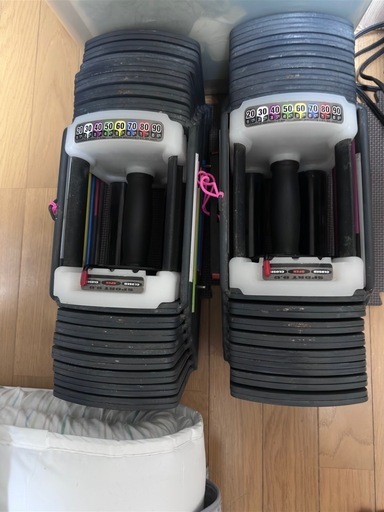 NIHOLI可変式ダンベル 40kg×2