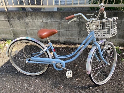 小学生　女の子　自転車