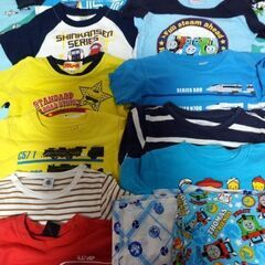 子供服　まとめ　14枚　110サイズ　新幹線　トーマス　プラレー...