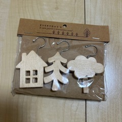新品未開封ナチュラルモチーフ♡フッククリップ➀