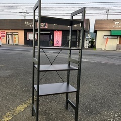 380 4段ラック ダークブラウン　