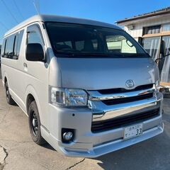 ハイエースワゴン★10人乗り★4WD★ナビTVバックモニタ★ET...
