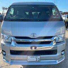 ハイエースワゴン★10人乗り★4WD★ナビTVバックモニタ★ETC★車検２年付きの画像