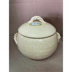お取引決定◎
日本製ご飯鍋 四日市万古焼 みすず炊飯土鍋5合炊きの画像