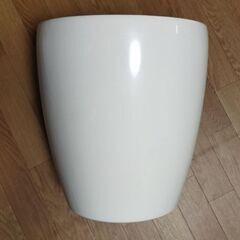 中古　観葉植物用　鉢　ラスターポット　370型　土容量23リットル日本製　白　オフホワイトの画像