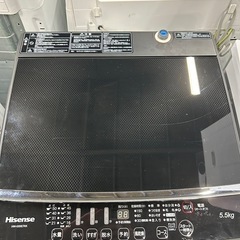 ご来店時、ガン×2お値引き‼️Hisense(ハイセンス) 2019年製 5.5kg 洗濯機🎉