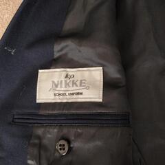 NIKKE 学生服　紺ブレザー上下　170Aの画像