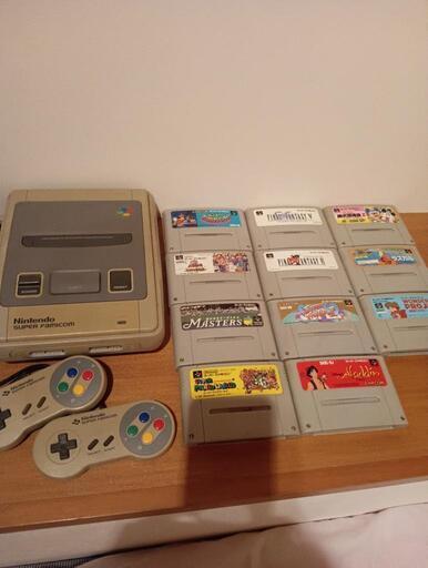 スーパーファミコン本体＋ソフト11本
