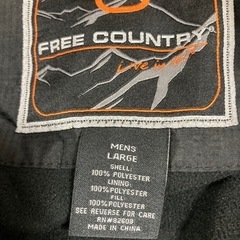 黒い冬ジャケットの画像