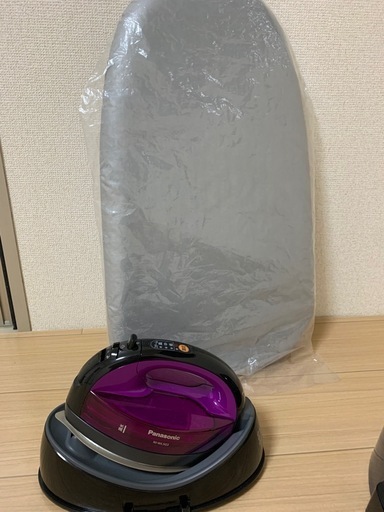 Panasonic コードレススチームアイロン　アイロン台　セット