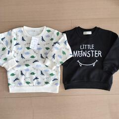 【交渉中】新品　90センチ　子供服　４枚セット　トレーナー　ズボン　の画像