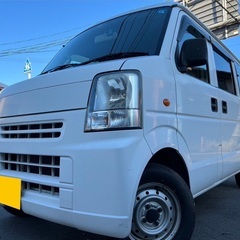 MT車‼️H24式☆月々9千円〜分割可‼️働くくるま軽バン入りました！車検2年付き！【名義変更代込み】大人気☆スズキ エブリイ☆ETC付き☆両側スライドドア☆ドラレコ☆実用性がバツグン！事故修復歴無し！そのまま乗って帰れますの画像