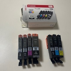 Canon プリンター　純正インク(350、351)