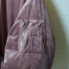 秋冬用2wayジャンパー撥水クリーニング済み　小さめMサイズの画像