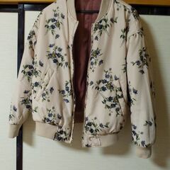 秋冬用2wayジャンパー撥水クリーニング済み　小さめMサイズの画像