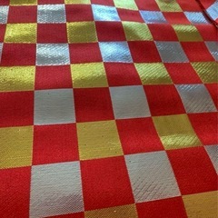 ★新品未使用★正絹　反物　3点セット　半幅帯　人形　服　リメイクの画像